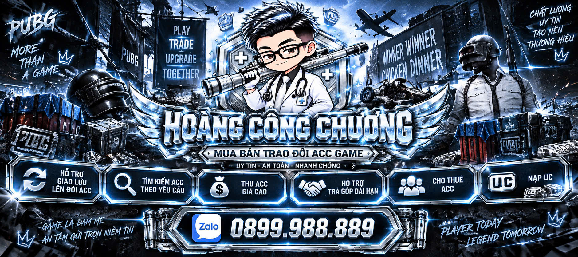 Hoàng Công Chưởng - mua bán, trao đổi tài khoản game